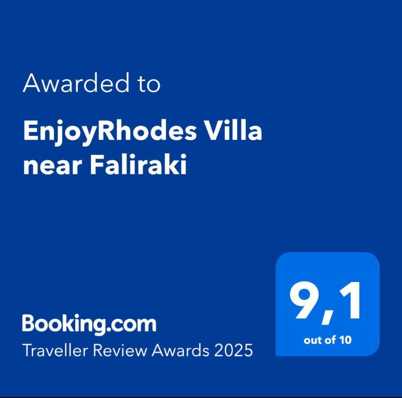 Enjoyrhodes Villa Near Faliraki Kalithies Екстериор снимка